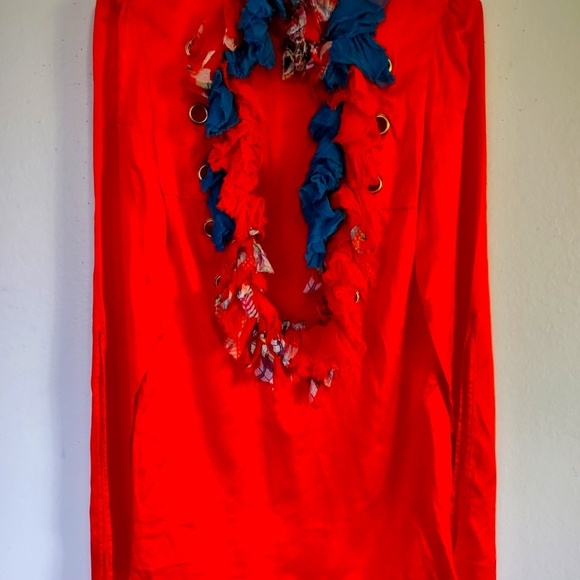 JUSTCAVALLI 100% silk vintage blouse. Size 40. - Picture 1 of 5